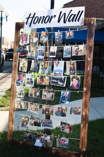 Honor Wall at Shake, Rattle, and Stroll