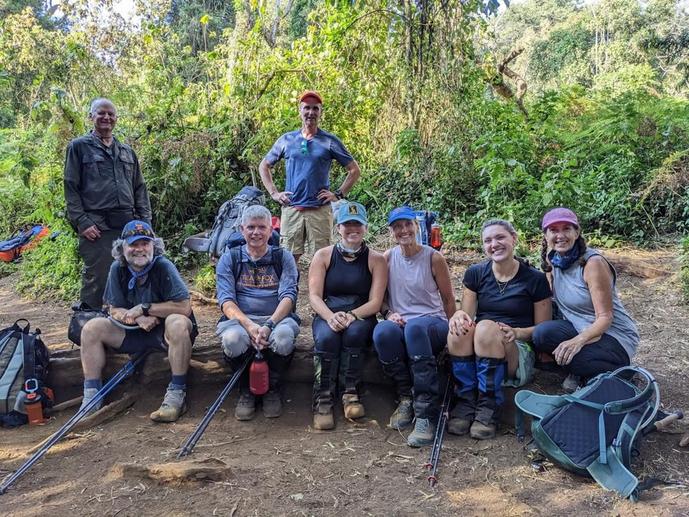 The Mt Kili Climb team