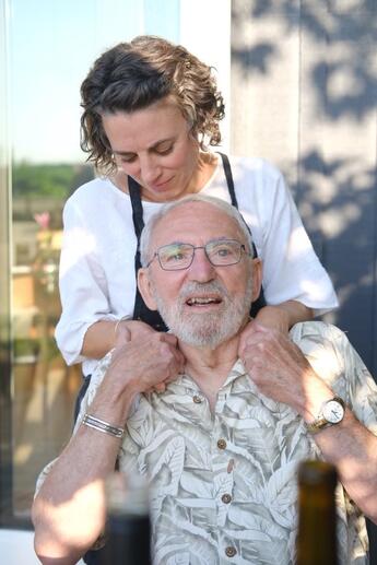 Aimie and her father Gary