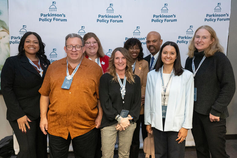Ohio advocates enjoy a reception on the Hill after a full day of meetings with U.S. House members
