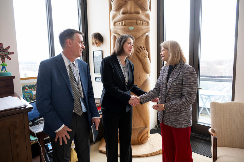Alaska advocates meet with Senator Lisa Murkowski (R)