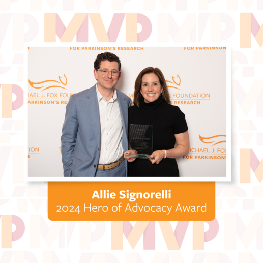 Allie Signorelli, 2024 Hero of Advocacy Award winner