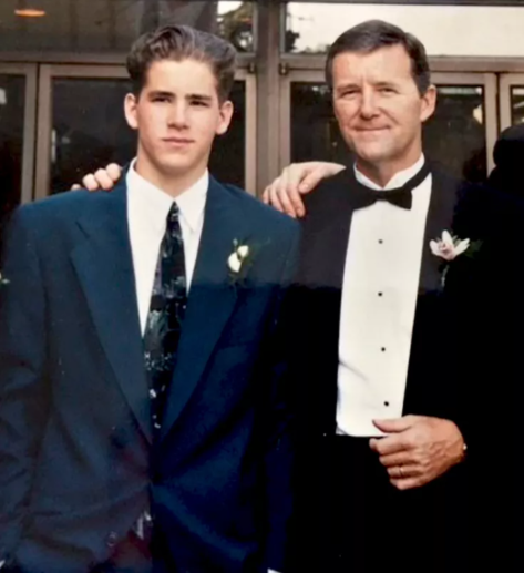 Ryan Reynolds with his father, Jim