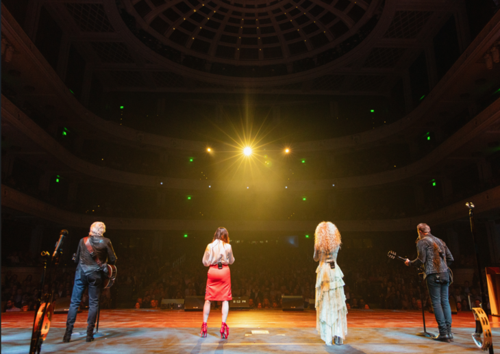 Little Big Town performs on stage at the 2026 "A Country Thing Happened on the Way to Cure Parkinson's" fundraiser.