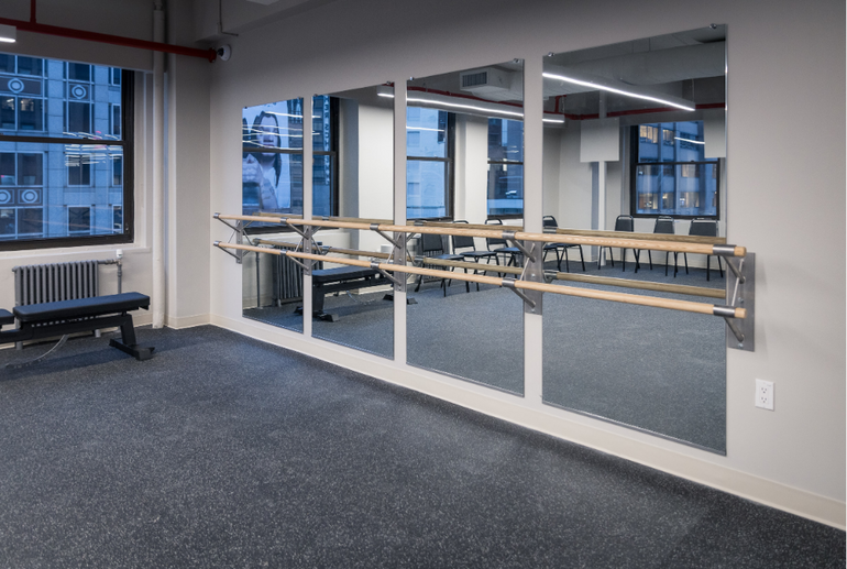 The Bandeen Center dance studio