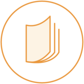 minimalist line drawing of a magazine