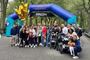 LapsForLinny at the Parkinson's Unity Walk.
