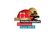 Logo for the fifth World Parkinson's Congress in Kyoto, Japan.