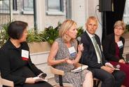 Panel at an event.