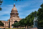 The Texas state capitol.