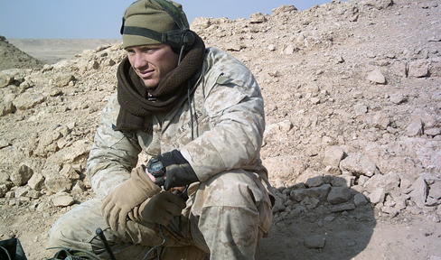 Nick Thalken, former Marine and physician in the Army National Guard who was diagnosed with young-onset Parkinson's disease at age 37.