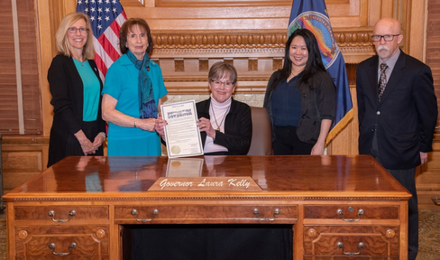 Kansas elected officials and advocates