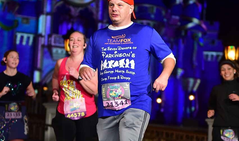 John Colwell running marathon