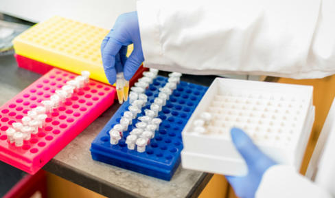 Scientist in Lab