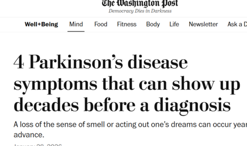 An image of The Washington Post article headline.