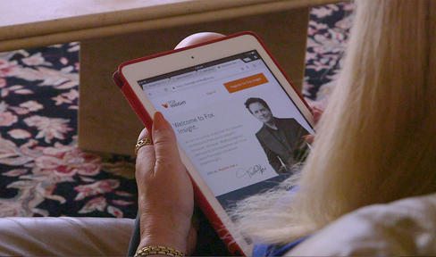 Fox Insight on an iPad.