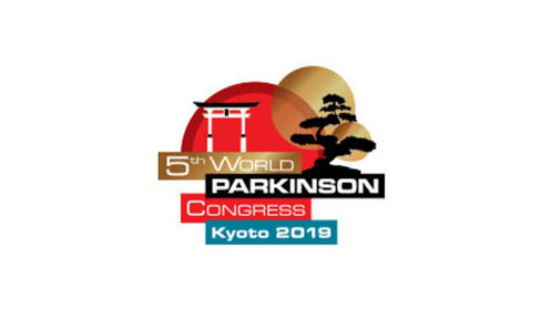 Logo for the fifth World Parkinson's Congress in Kyoto, Japan.