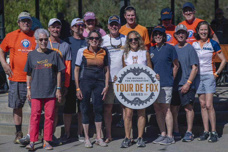 Fox Flow at MJFF's Tour de Fox Wine Country Ride.