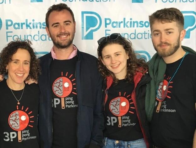 Ping Pong Parkinson's at the Parkinson's Unity Walk.