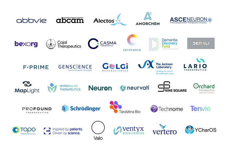 Targets to Therapies Industry Partner Logos
