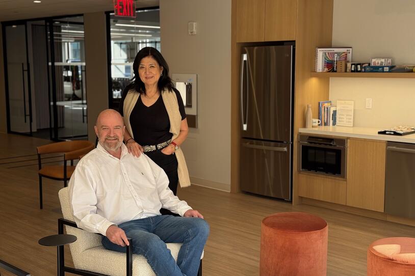 Derek Bandeen and Bonnie Bandeen at The Bandeen Center