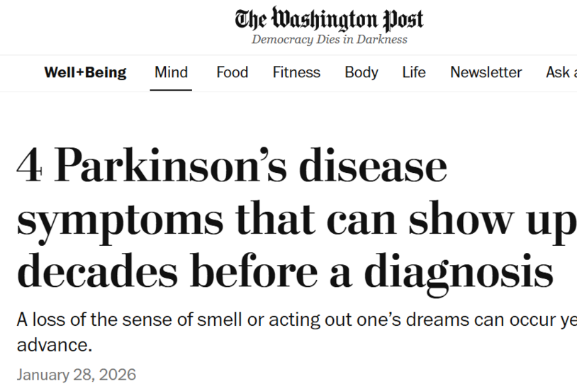 An image of The Washington Post article headline.