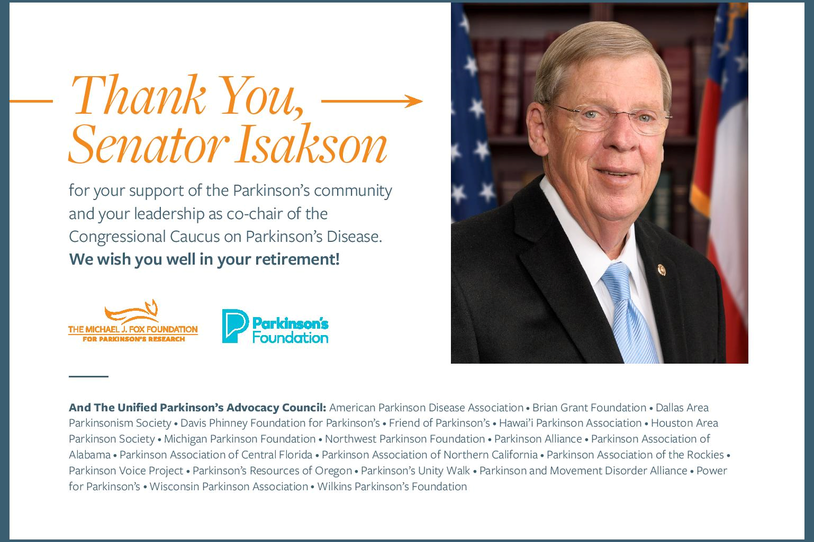 Senator Isakson.