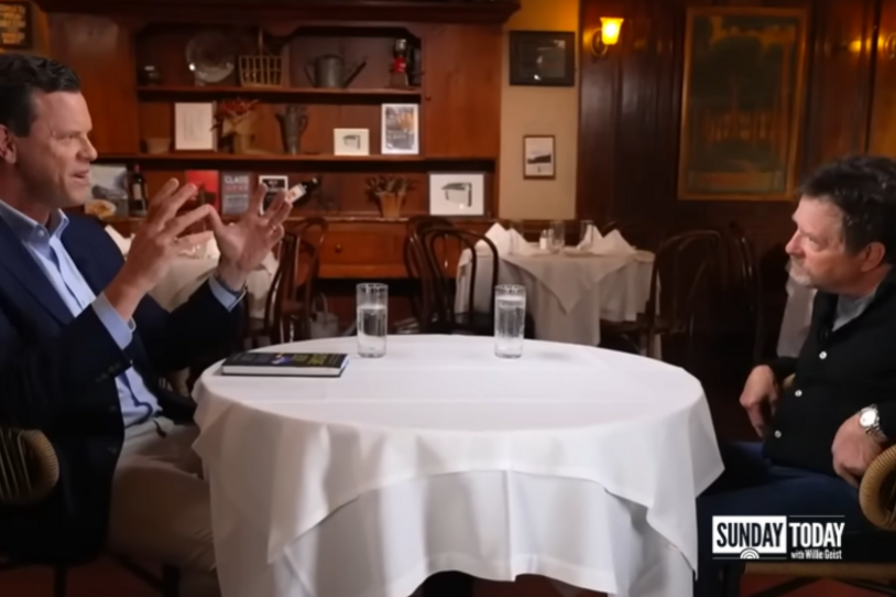 Michael J. Fox and Willie Geist sit down for an interview. 