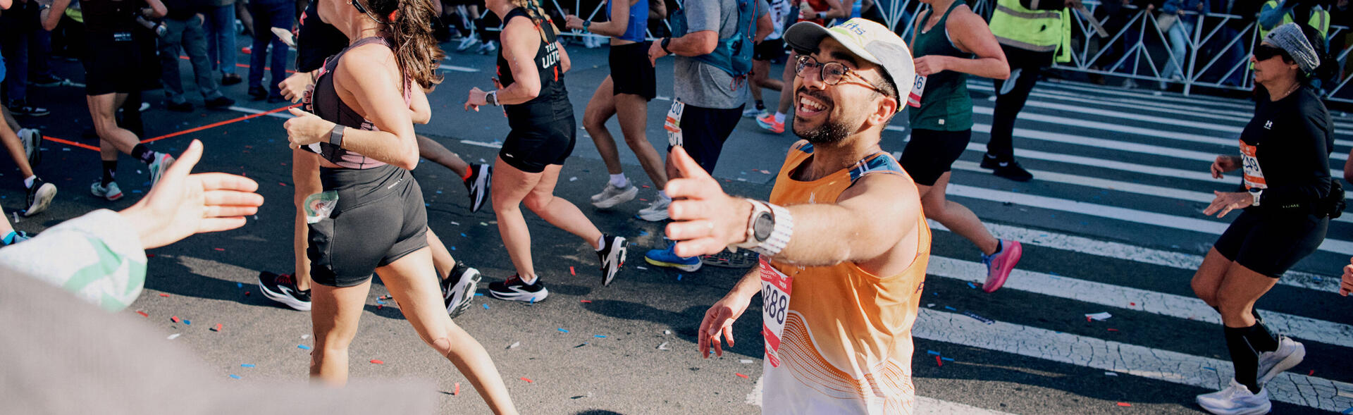 2025 NYC Marathon participant