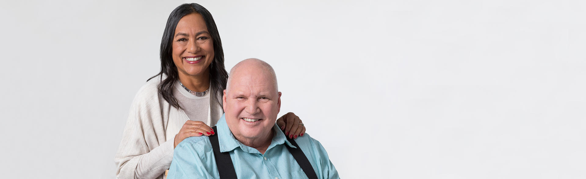 Parkinson's patient Steve Spencer and his wife Kae, who both participated in the patient guide "Navigating Clinical Trials."