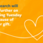 Giving Tuesday is December 2, 2025