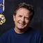 Michael J. Fox with the Presidential Medal of Freedom