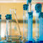 Test tubes in a research lab.